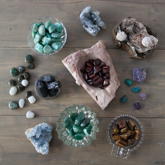The Crystal Nook at StoryArt is home to crystals, tumbled stones, incense, pendulums and more. Photo Credit: Debra Cowie
