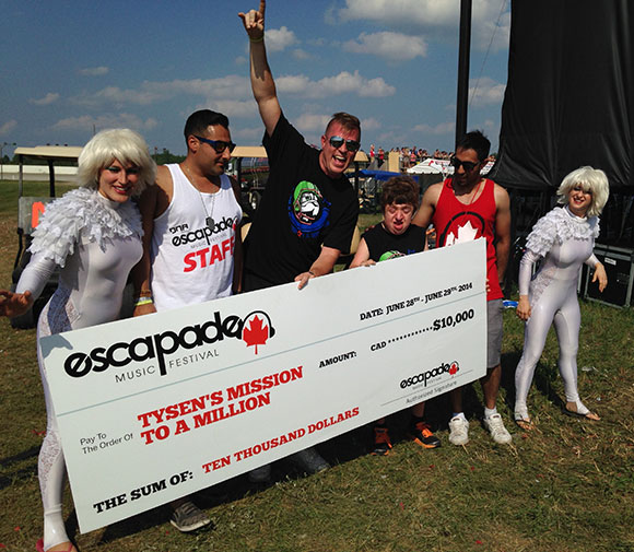 Tysen's Mission to a Million: Escapade Music Festival 