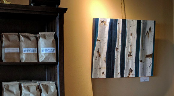 Wendy Russell's art at Gaia Java