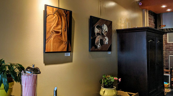 Wendy Russell's art at Gaia Java