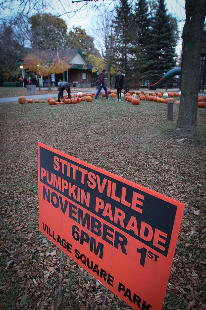 STITTSVILLE, ON. Nov 1, 2016. Getting ready for the Pumpkin Parade at Village Square. Barry Gray (StittsvilleCentral)