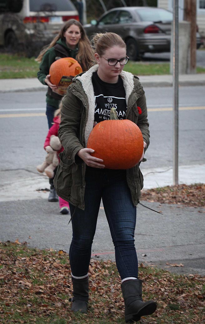 STITTSVILLE, ON. Nov 1, 2016. Pumpkin Parade at Village Square. Some very creative carvings. Barry Gray (StittsvilleCentral)