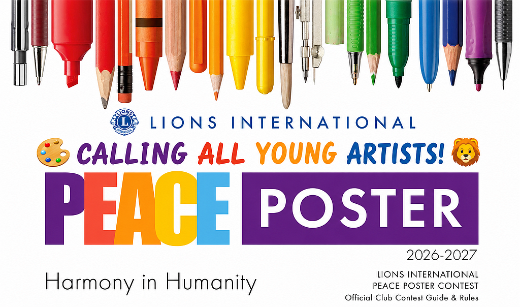 Art of peace: Stittsville Lions youth showcase poster contest