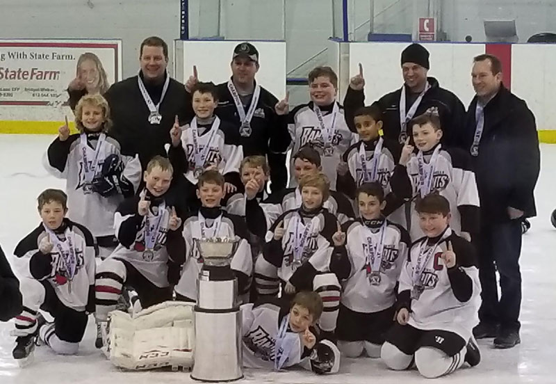 The Stittsville Rams Atom B2 Team Bandits won the gold at the Kingston Hockey Tournament this weekend,