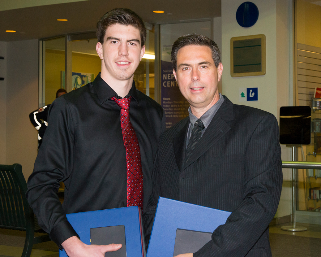 Geoffrey (left) and Terrence Davidson. Photo via Ottawa Police Service – Imaging.