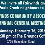 Fairwinds Community Association Annual General Meeting