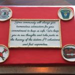 “TREMENDOUS ADMIRATION”: Volunteer firefighters receive tribute from the community