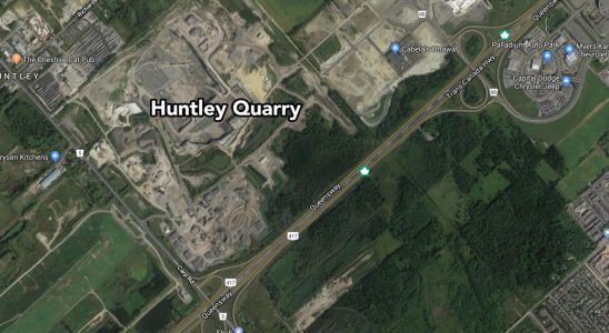 Huntley Quarry (via Google Maps)