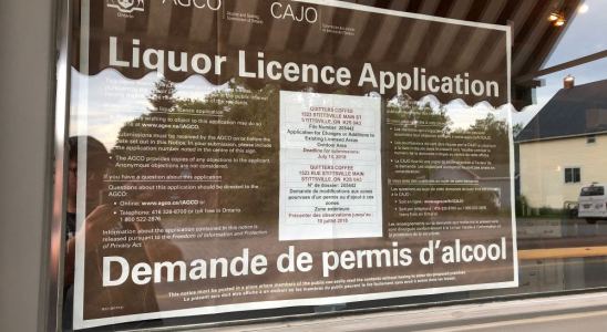 quitters liquor licence application