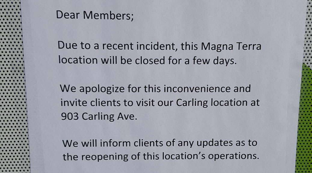 A sign was posted on the door of the facility today stating that was closed.