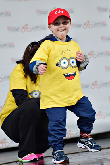 Michael Meehan, an 8-year-old from Stittsville, Ontario, has been named a Canadian Down Syndrome Hero