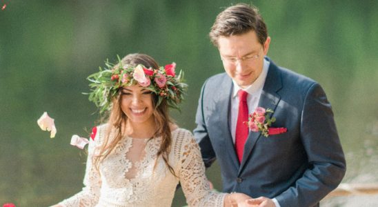 Pierre and Anaida Poilievre get married