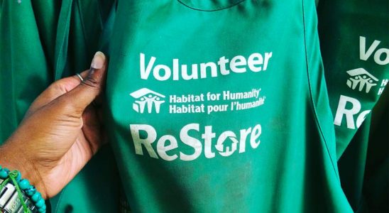Habitat for Humanity ReStore volunteer t-shirt