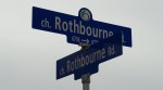 Road signs: Rothbourne at Rothbourne