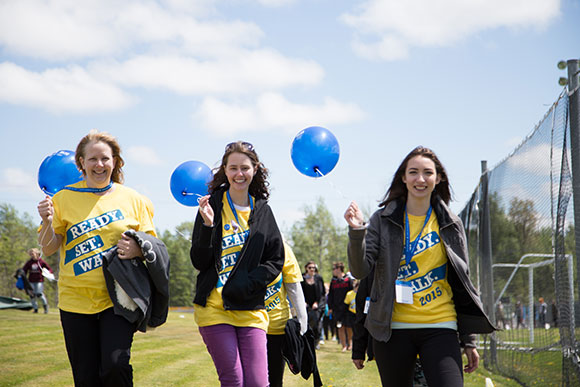 Sacred Heart students raised nearly $17,000 for the Canadian Cancer Society at this year's Relay for Life.