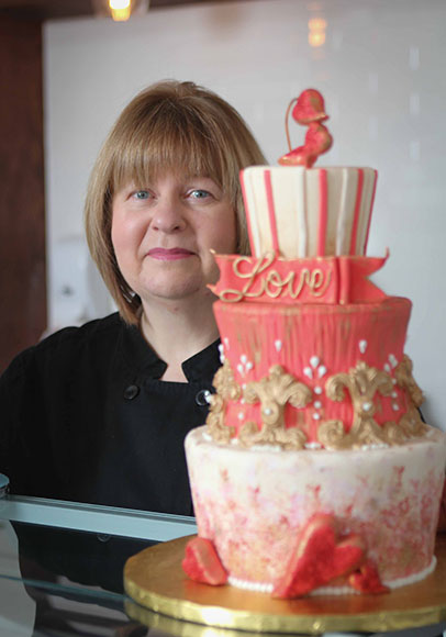 Renee Saunders, owner of The Sweet Room Bakery Boutique on Stittsville Main Street. Photo by Barry Gray.