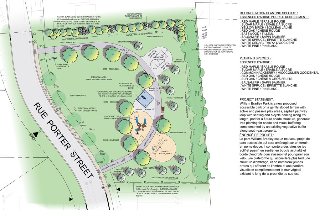 William Bradley Park concept plan B.